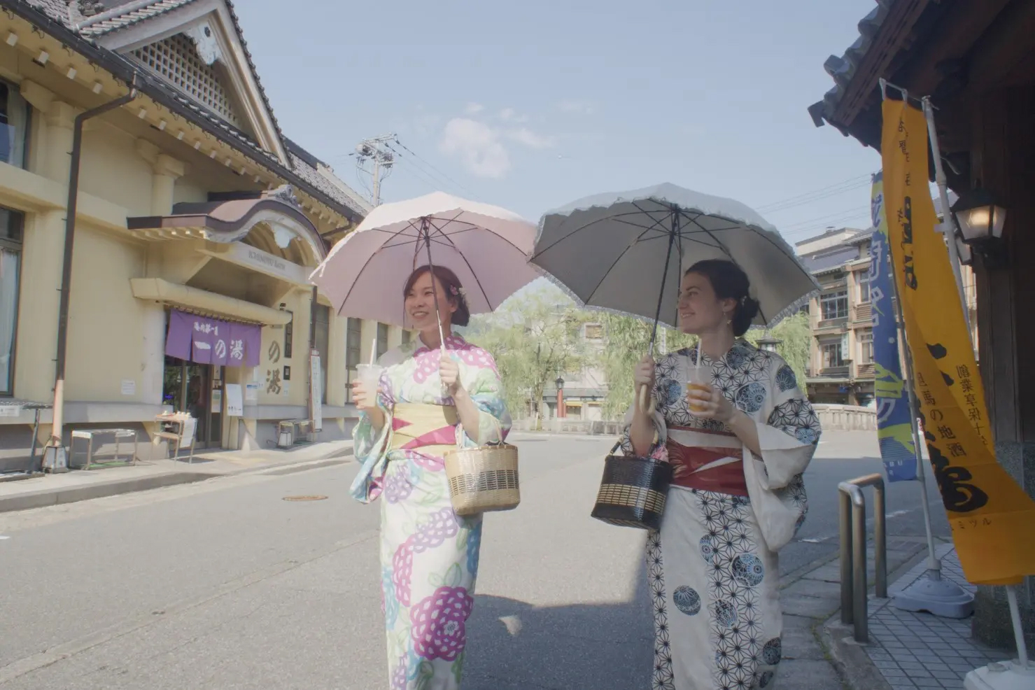 street food snacks yukata kinosaki onsen
