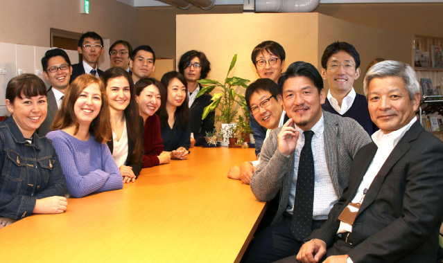 Visit Kinosaki team