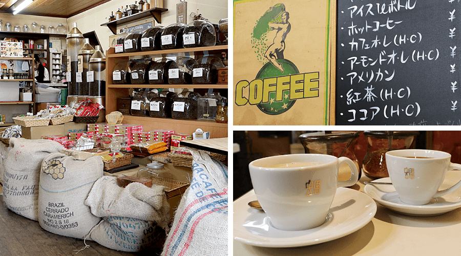 Higurashi Coffee shop cafe Toyooka fresh brewed coffee to go